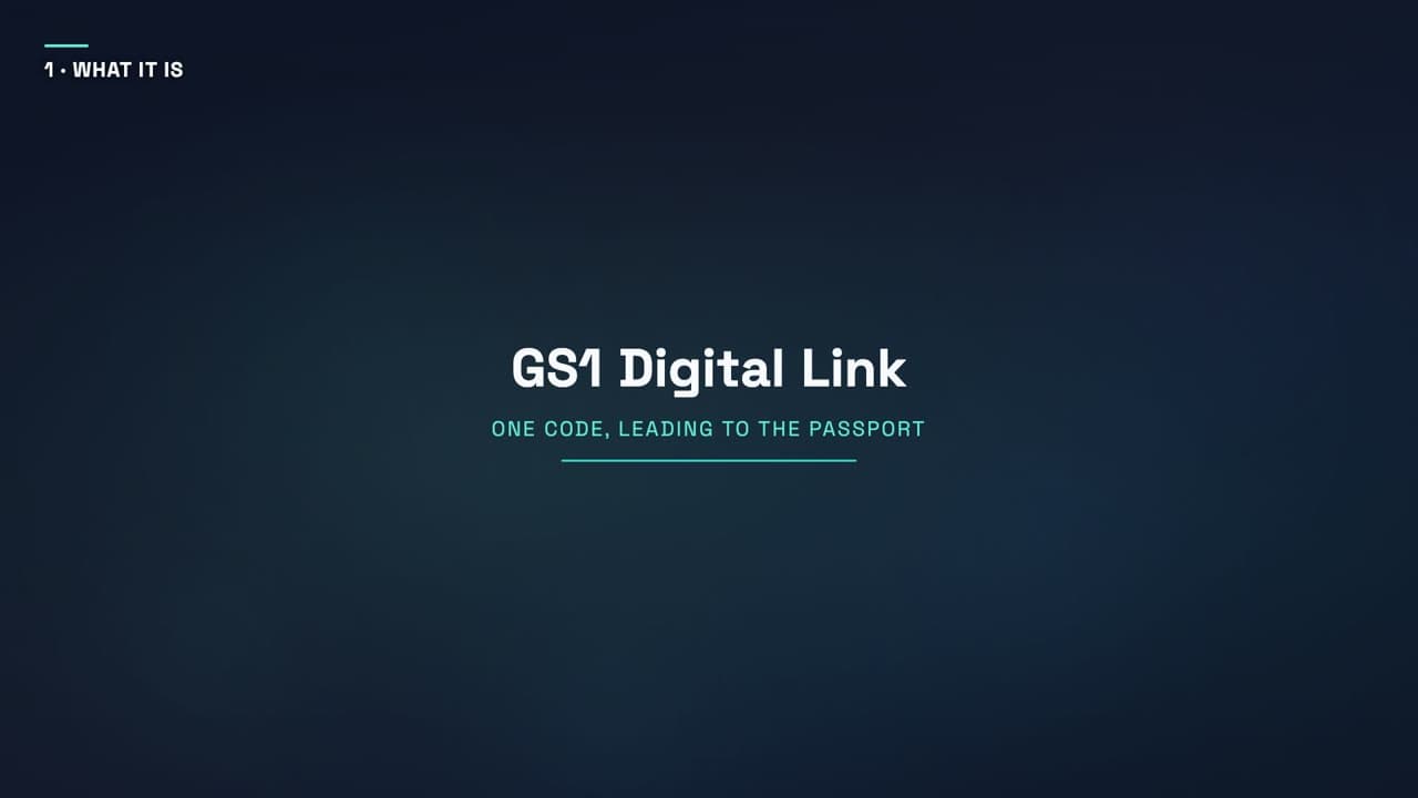 GS1 Digital Link: one code to the passport